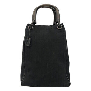 Gucci Wood handles Shoulder Bag black